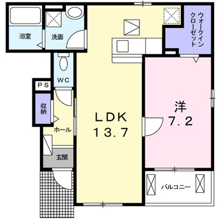 パイン　ヌーボーの物件間取画像